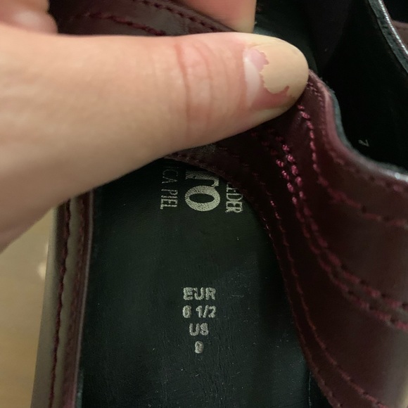 Heels - Mephisto - Maroon - Picture 4 of 5